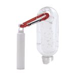 1.9 oz Clear Sanitizer with Carabiner attached to SPF 15 Lip Balm - 4