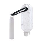 1.9 oz Clear Sanitizer with Carabiner attached to SPF 15 Lip Balm - 6