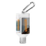 1.9 oz Duo Bottle SPF 30 Sunscreen + SPF 15 Lip Balm + Carabiner - 7