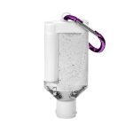 1.9 oz Duo Bottle Sanitizer + SPF 15 Lip Balm + Carabiner - 3