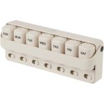Wellable™ Daily Pill and Supplement Organizer - 3