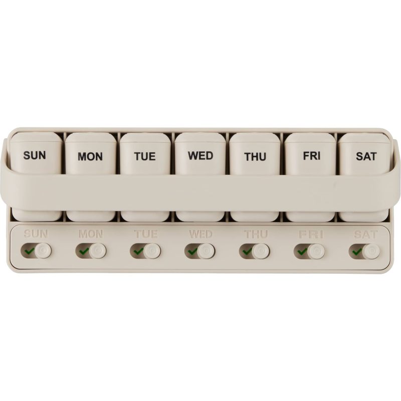 Wellable™ Daily Pill and Supplement Organizer - 5