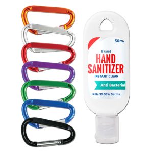 1 Oz. Girona Unscented Hand & Body Lotion Flip-top Tottle Bottle with Carabiner