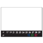 Business Card Add-On™ Magnet + Thermometer Strip - 1