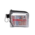 First Aid Kit in a Zippered Clear Nylon Bag - 6