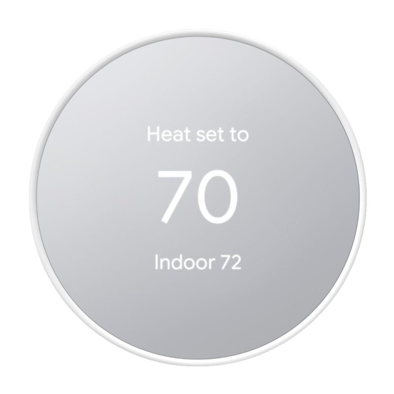 Google Nest Thermostat - Snow - 1