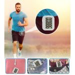 LCD Large Screen Running Walking Portable Pedometer - 1