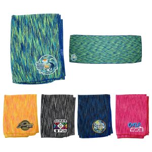 Melange RPET Cooling Towel