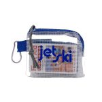 Outdoor Safety & First Aid Kit in a Zippered Clear Nylon Bag - 7