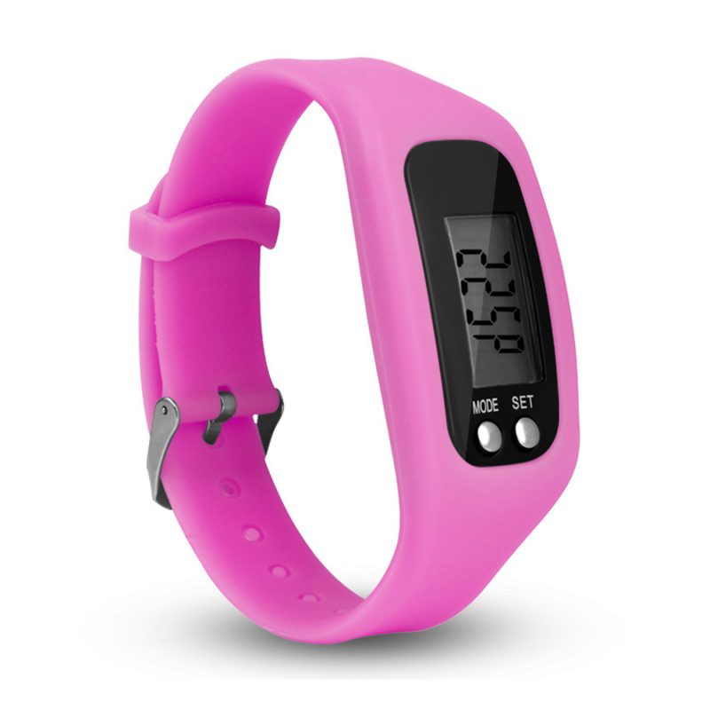 Silicone Pedometer Watch - 2