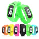 Silicone Wristband Pedometer Multi Functional Sports Led Electronic Watch