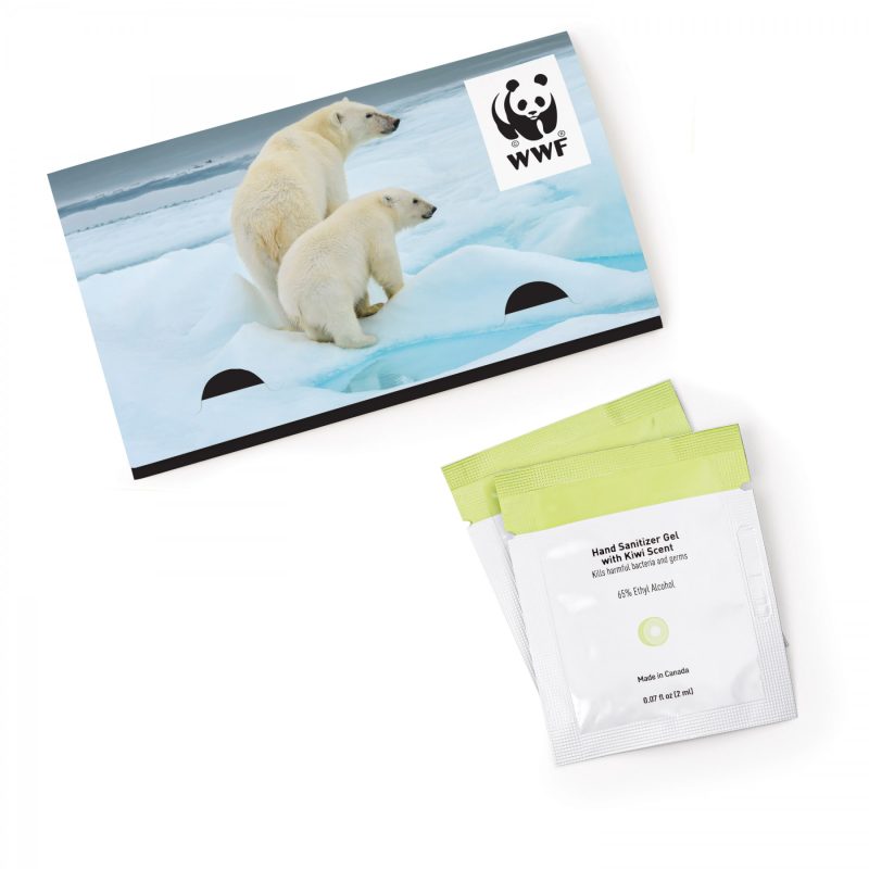 With Kiwi Scent And Large Customizable Sleeve 0 07 Fl Oz / 2 Ml Per Packet - 1
