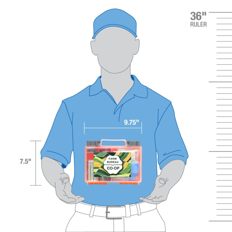 Clear Front Cover 118-piece First Aid Kit - 3