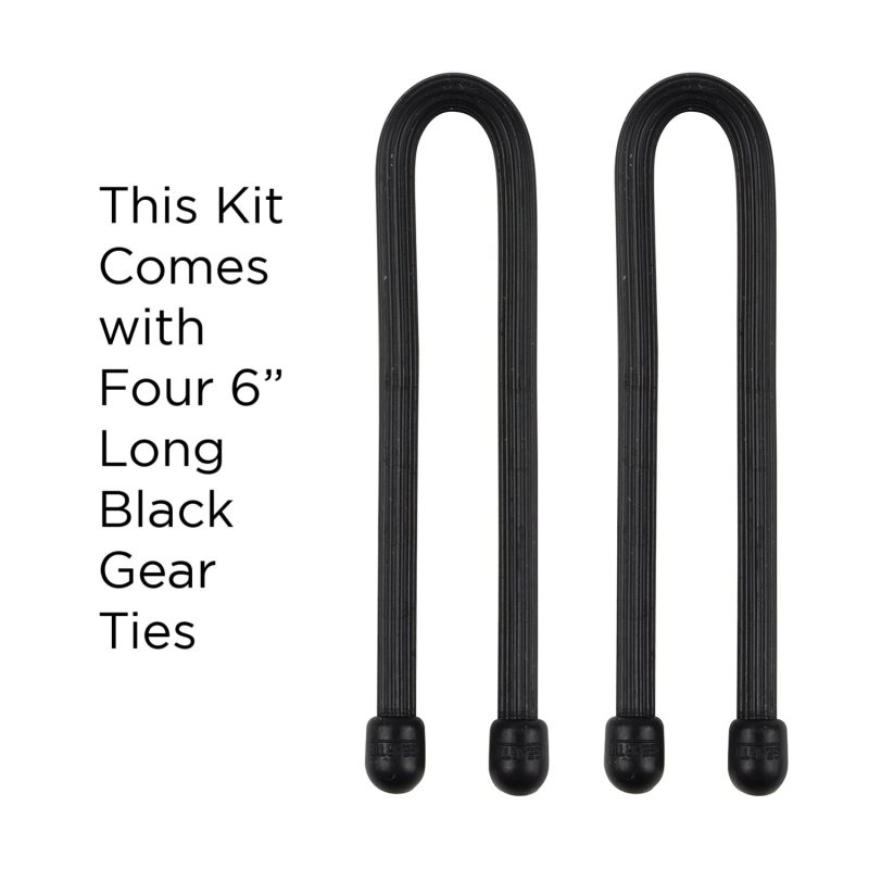 Nite Ize® Gear Tie Kit Black - 5