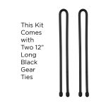 Nite Ize® Gear Tie Kit Black - 6