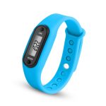 Multi-Functional Silicone Wrist Pedometer Watch - 1