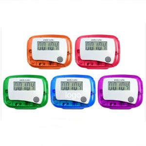 Pocket Fitness Pedometer w/ Belt Clip