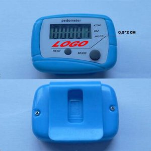 Portable Plastic Pedometer with Simple Multifunction