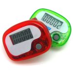 Portable Plastic Pedometer with Single Function - 1