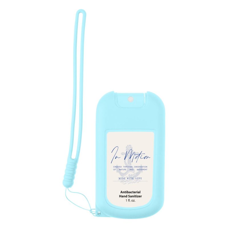 1 Oz. Hand Sanitizer With Silicone Case - 5