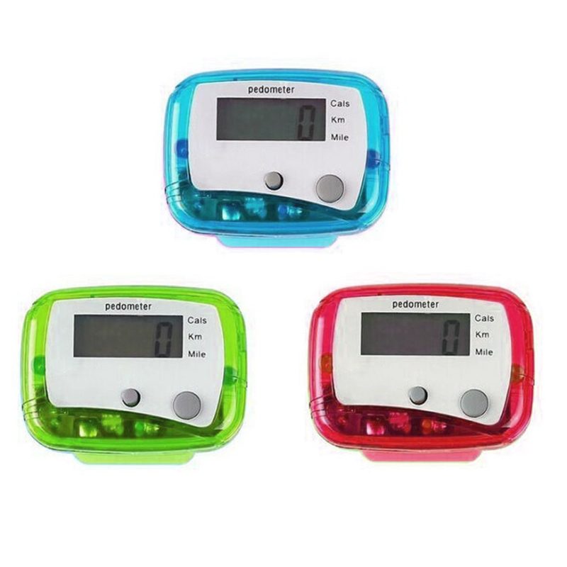 Clip-On Pedometer with Easy-Read Display - 1