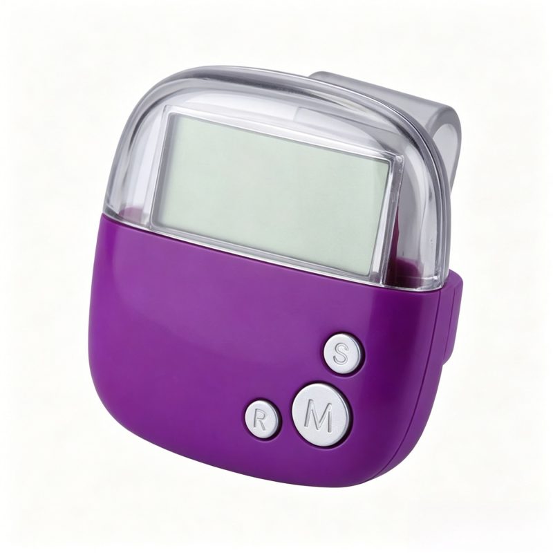 Clip-On Step Counter Pedometer with Large Display - 3