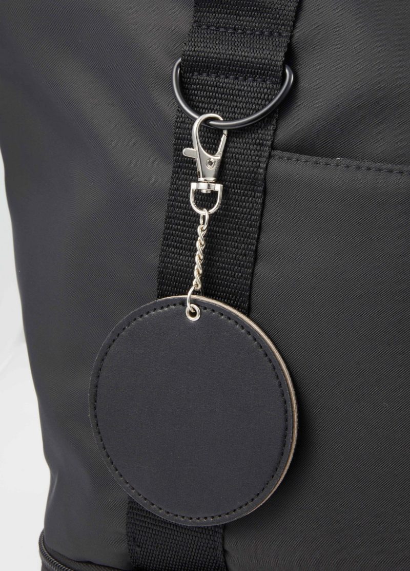 Recycled PU Travel Mirror Bag Charm - 2