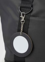 Recycled PU Travel Mirror Bag Charm - 3