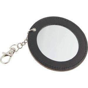 Recycled PU Travel Mirror Bag Charm