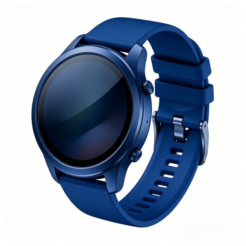 Round Dial Wireless Pedometer Smart Watch with Heart Rate and GPS - 6
