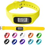 Silicone Pedometer Watch - 1