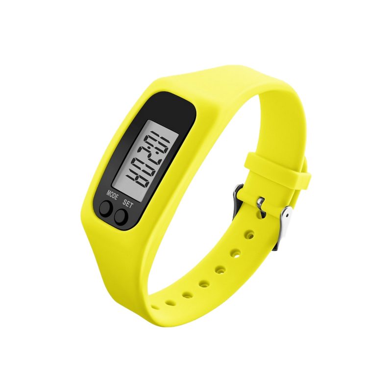 Silicone Pedometer Watch - 3