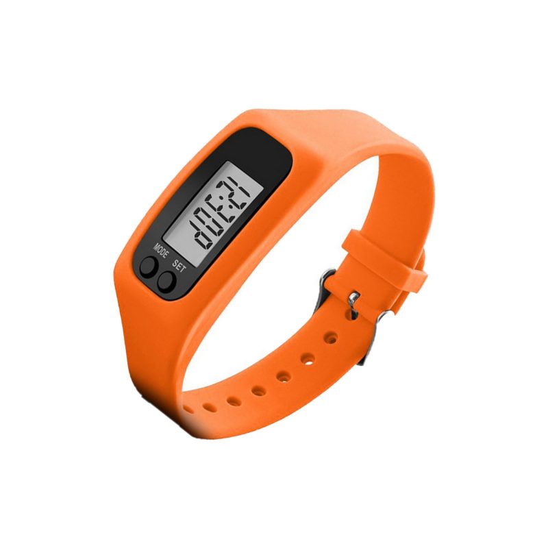 Silicone Pedometer Watch - 9