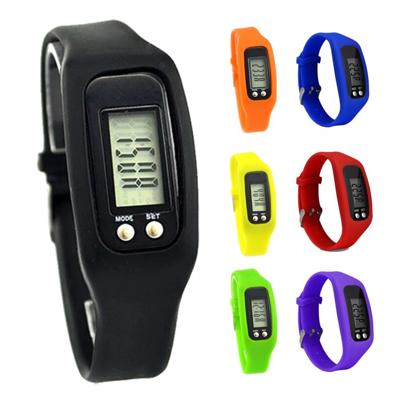 Silicone Watch Pedometer - 1