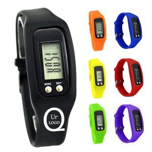 Silicone Watch Pedometer