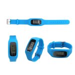 Silicone Wrist Pedometer Fitness Tracker Watch W/ 4 Modes - 2