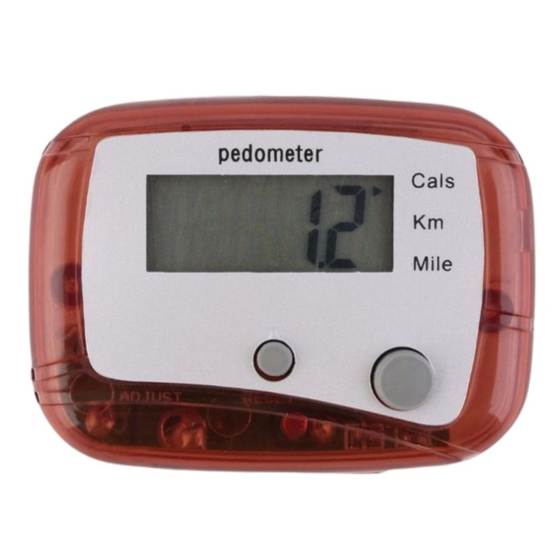 Square Walking Step Counter Pedometer - 4