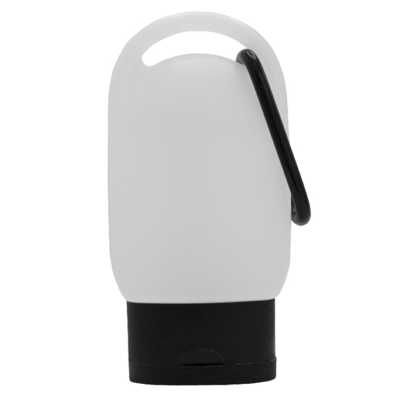 1 oz Color Cap Sanitizer with Carabiner - 1