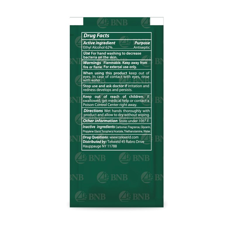 1/2 Oz. Instant Hand Sanitizer Gel Pack - 3