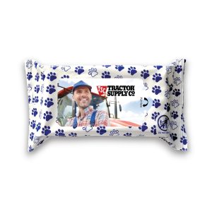 15 Tek-Wipes Antibacterial In A Pouch