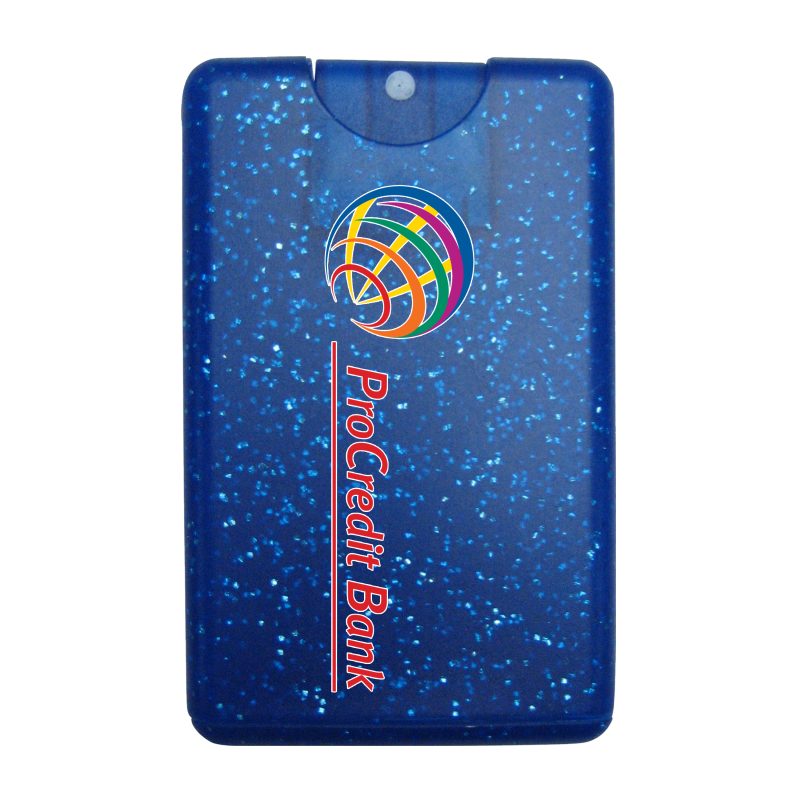 Awareness Tek Booklet with Bling Credit Card Antibacterial Hand Sanitizer - 2