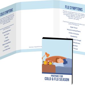 Awareness Tek Booklet with Bling Credit Card Antibacterial Hand Sanitizer