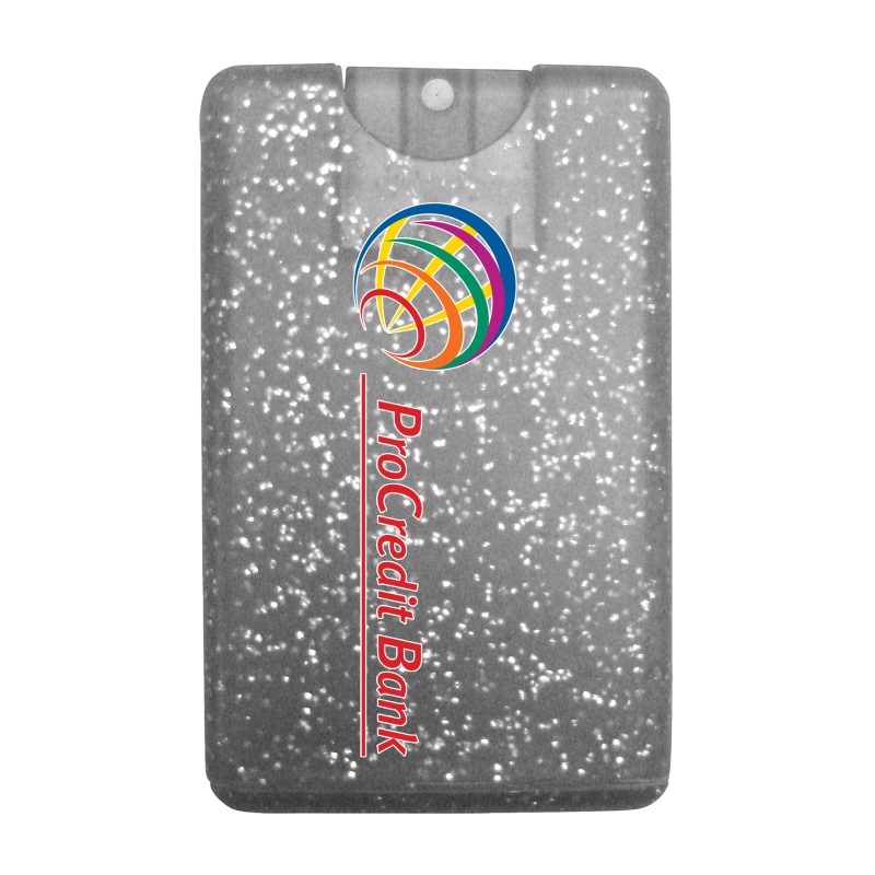 Awareness Tek Booklet with Bling Credit Card Antibacterial Hand Sanitizer - 4