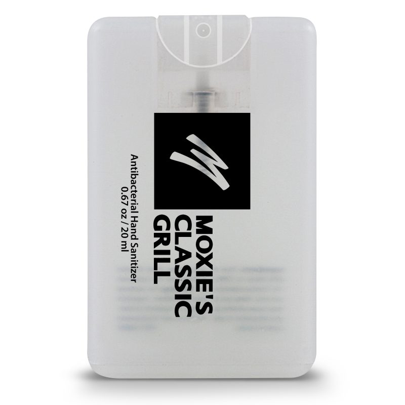 Credit Card Style Antibacterial Hand Sanitizer Spray - 2