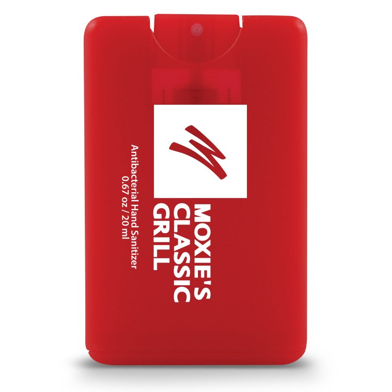 Credit Card Style Antibacterial Hand Sanitizer Spray - 3