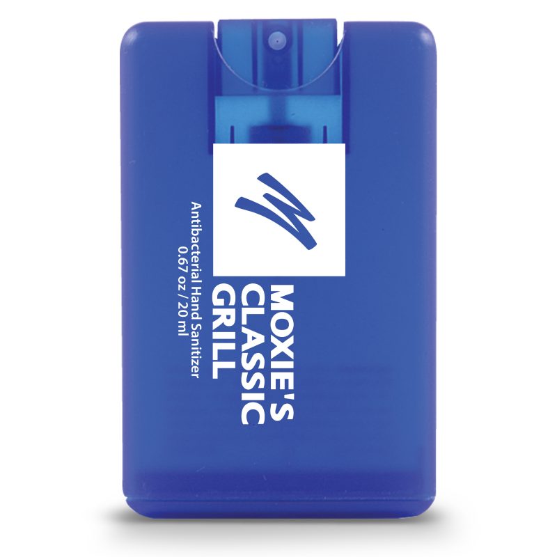 Credit Card Style Antibacterial Hand Sanitizer Spray - 4