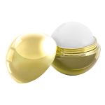 Metallic Finish Round Lip Balm - 5