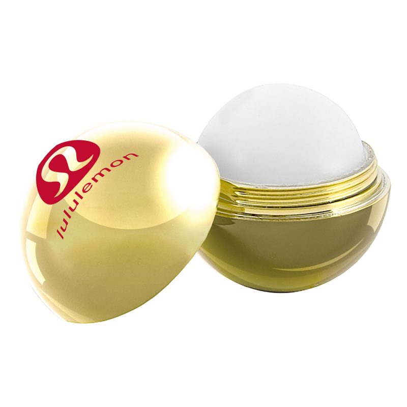 Metallic Finish Round Lip Balm - 7