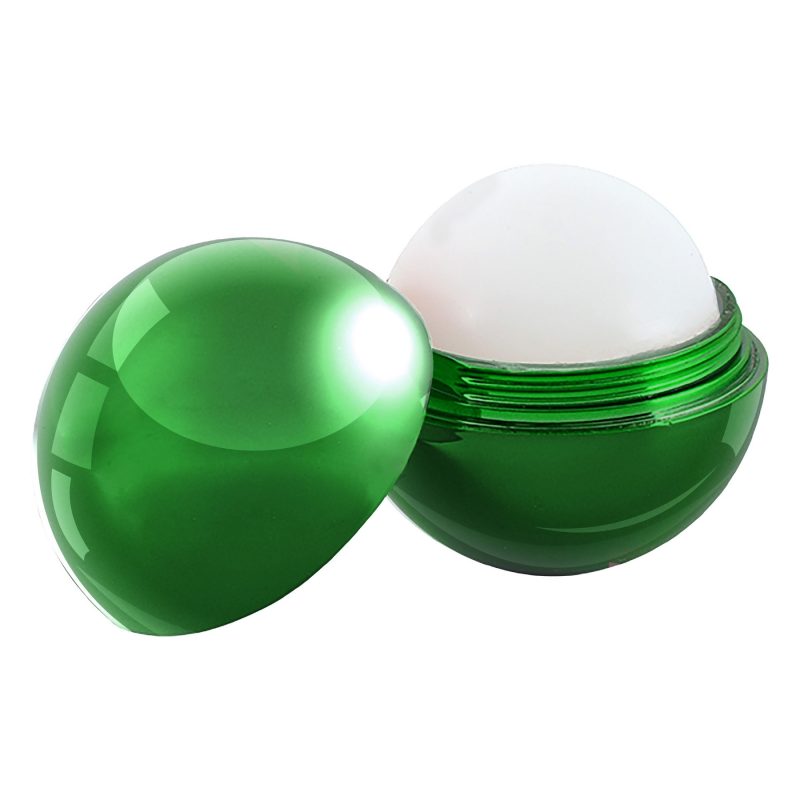 Metallic Finish Round Lip Balm - 8