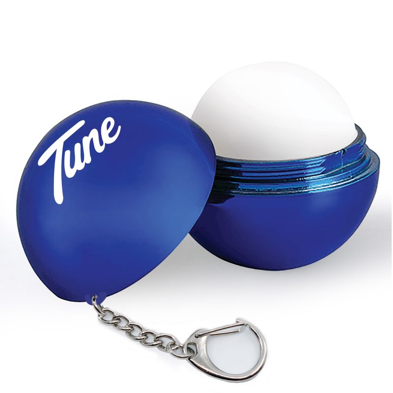 Metallic Lip Balm with Keychain - 2